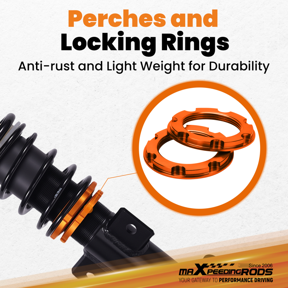 Amortisseurs filetés compatible pour Opel Vectra C 2002-2008 Break 2.8 V6 Turbo 1.9 CDTi 2.2