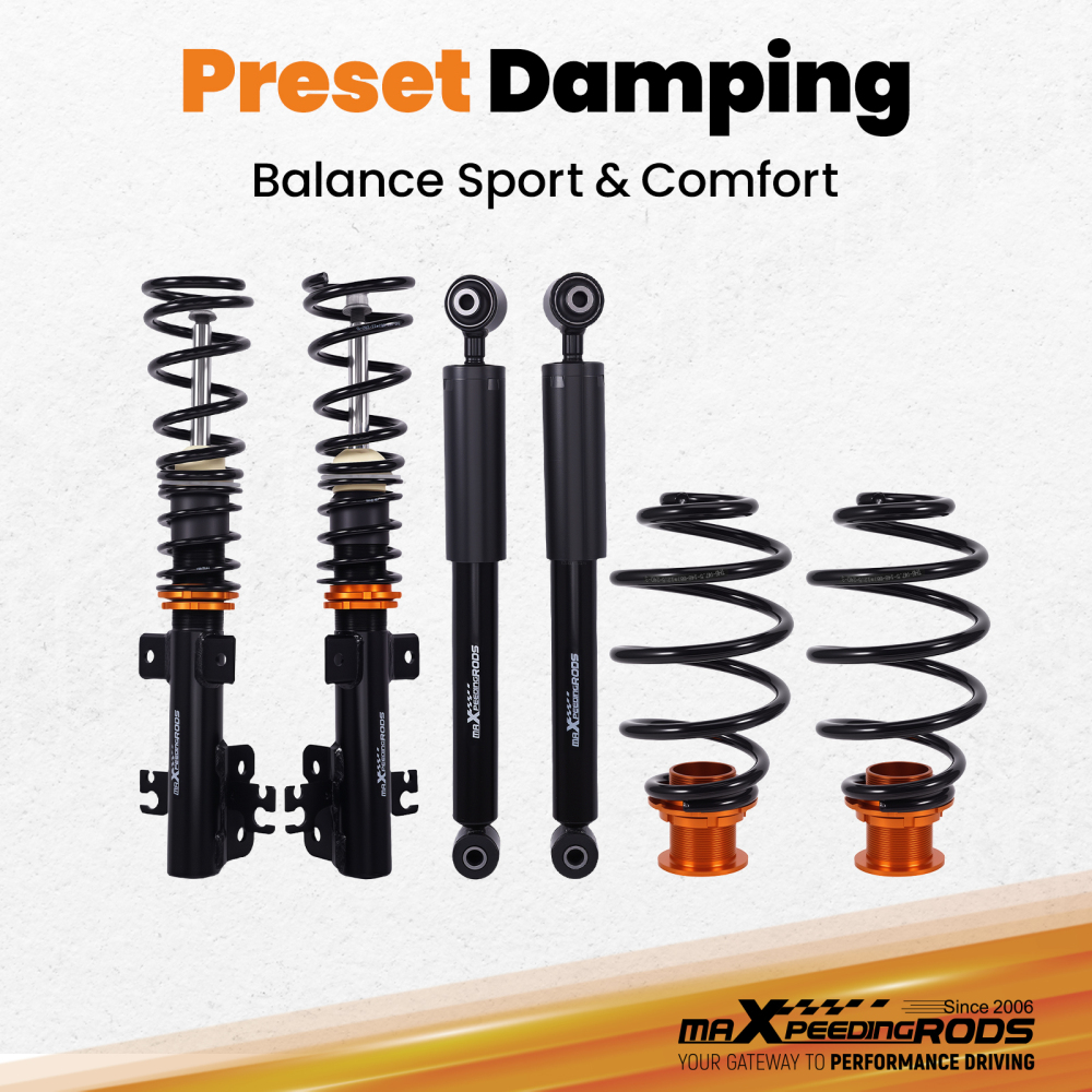 Amortisseurs filetés compatible pour Opel Vectra C 2002-2008 Break 2.8 V6 Turbo 1.9 CDTi 2.2