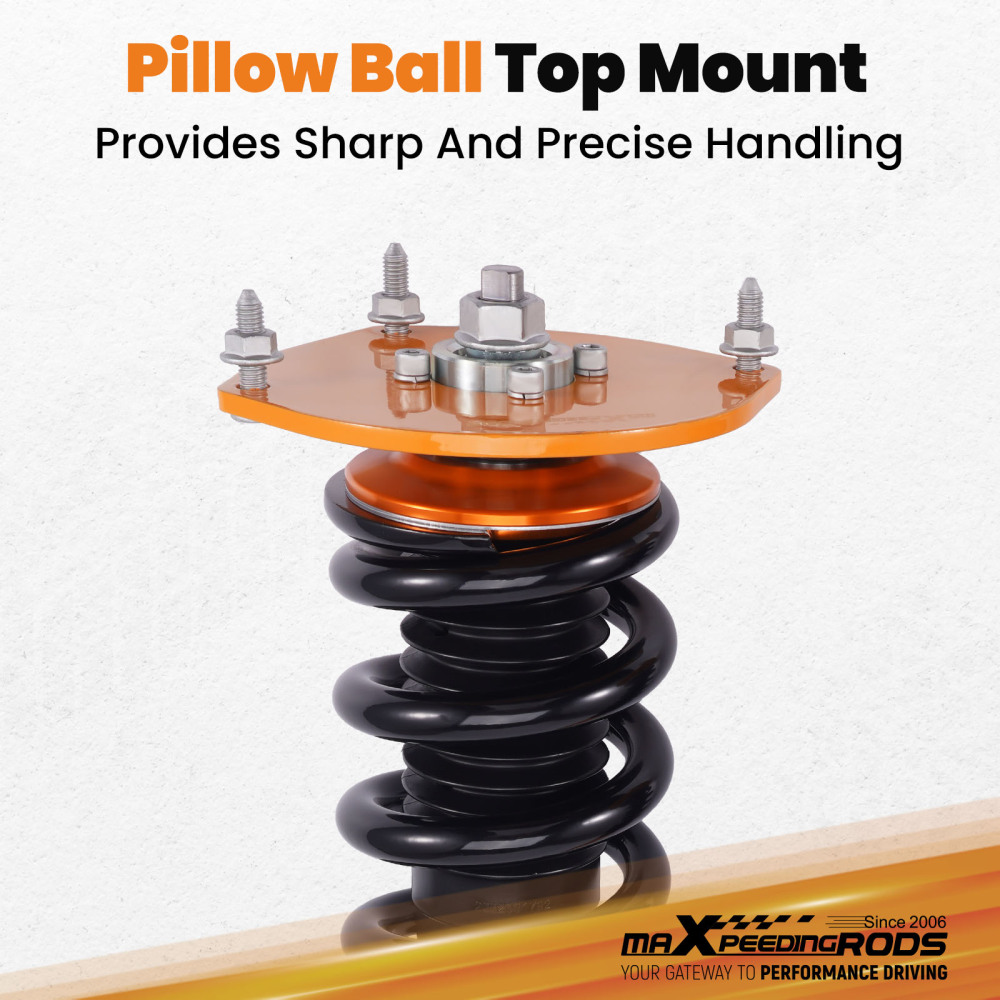 for 93-98 compatible for Lincoln Mark VIII Front Air to Struts Coilovers Conversion Kits