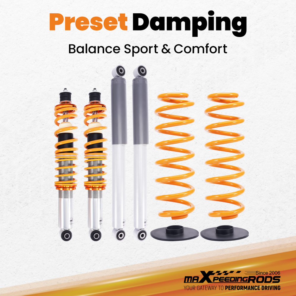 Air to Shocks & Coil Spring Conversion Kit compatible for Lincoln Navigator 4WD 1998-2002