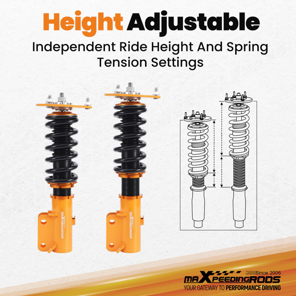 Coilover Suspension Kits compatible for Mitsubishi 3000GT AWD 1991-1999 3.0L Stealth1991-96