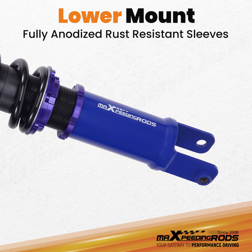 MaXpeedingrods Coilovers compatible for Nissan 350Z 03-08 compatible for Infiniti G35 Coupe Sedan 03-06