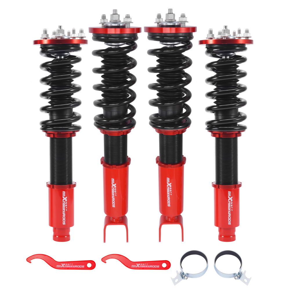 Suspensión roscada Amortiguadores compatible para Honda Accord Tourer Wagon CW1/CW2/CW3