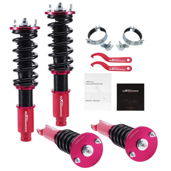 Kit Assetto A Ghiera Regolabile in Altezza compatibile per Honda Accord 5 CD 1994-1997 2.2