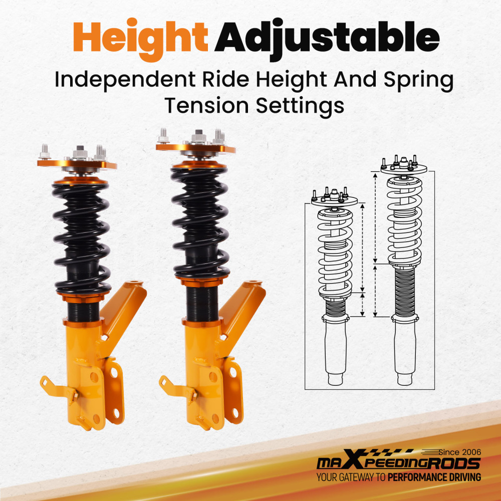 Coilovers Kit compatible for Honda Integra DC5 2001-2006 compatible for Acura RSX Type-S 2002-2006 Shock