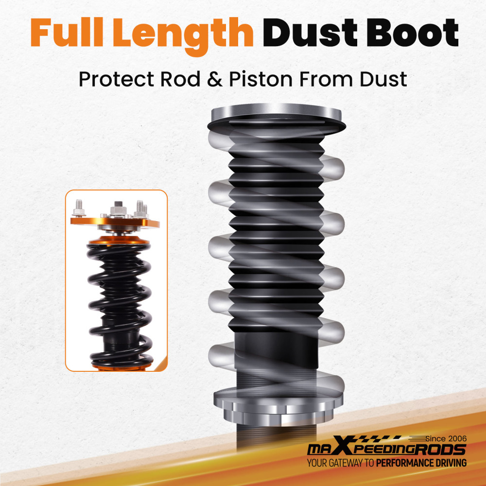 Coilovers Kit compatible for Honda Integra DC5 2001-2006 compatible for Acura RSX Type-S 2002-2006 Shock