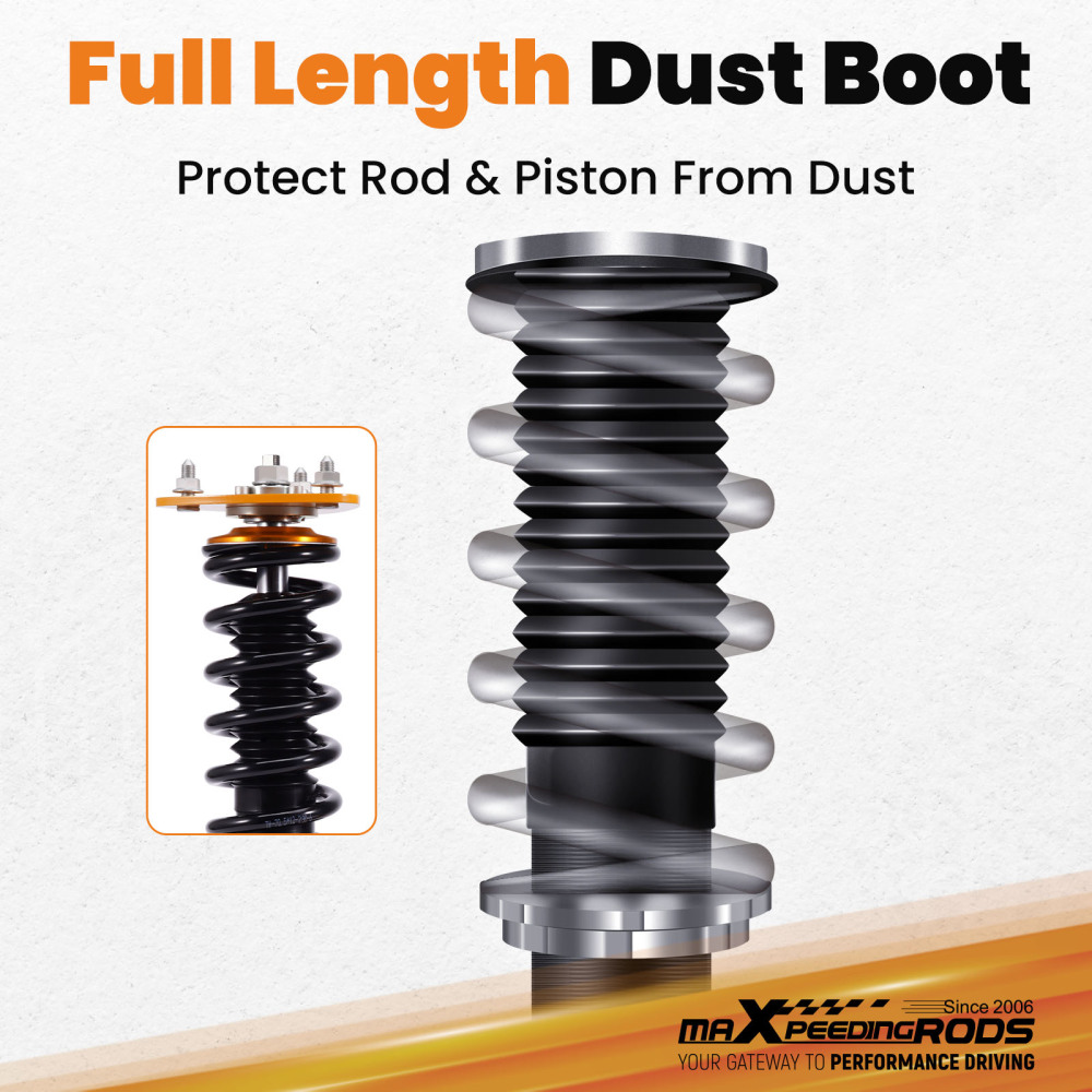 MaXpeedingrods Coilover Suspension Lowering Kit compatible for MAZDA 6 Mazda6 2014-2019