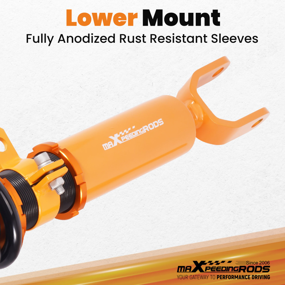 Coilovers Amortiguador suspensión Compatible con compatible para BMW 5 (F10) sedán (01/2009-10/2016)