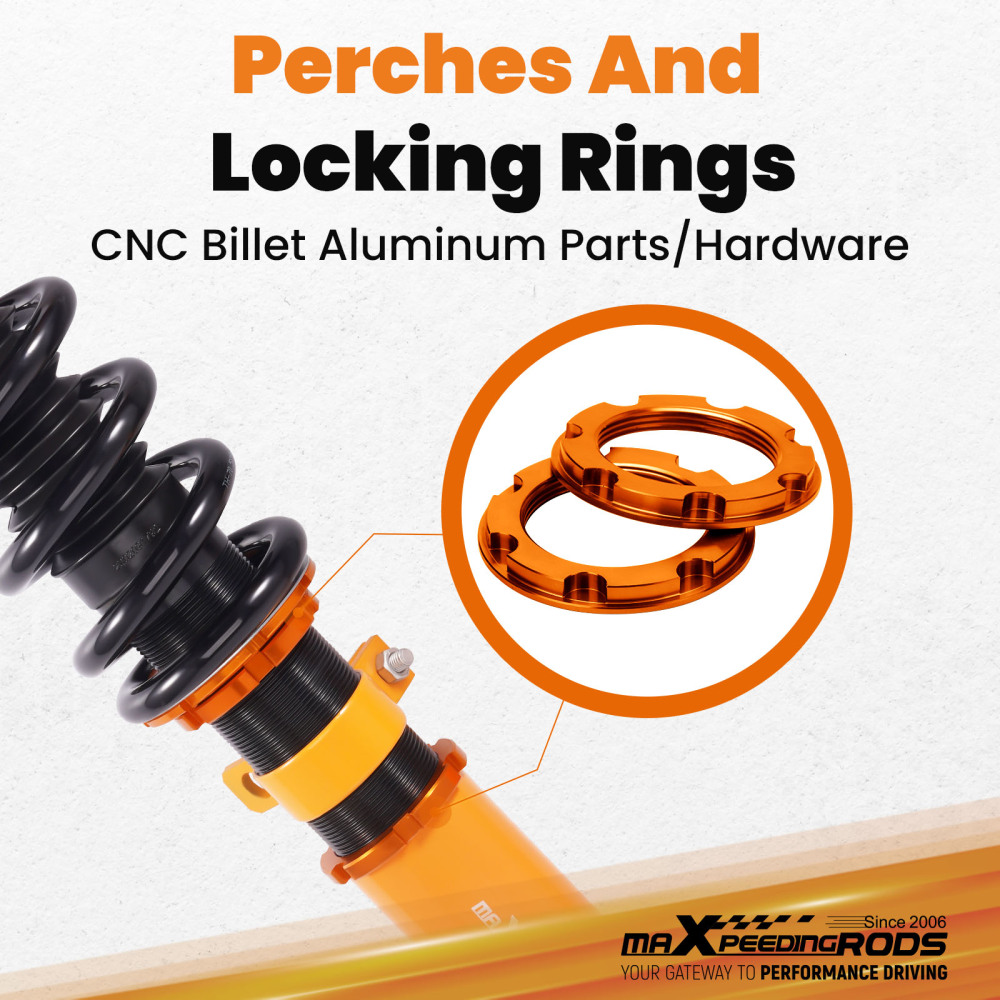 MaXpeedingrods Suspension Coilover compatible for BMW F10 528i 535i 550i RWD 09-16