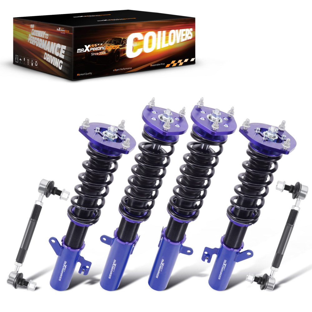 Full Assembly Coilovers Kit compatible for Toyota Camry 07-11 XV40 Adj. Height Shock Strut