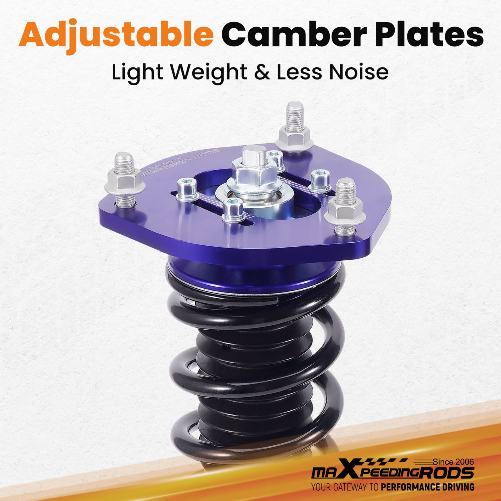 Full Assembly Coilovers Kit compatible for Toyota Camry 07-11 XV40 Adj. Height Shock Strut