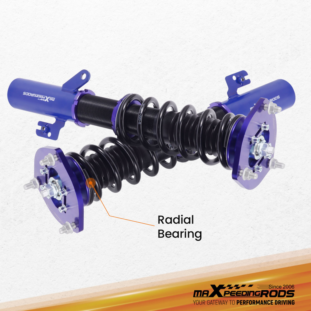 Full Assembly Coilovers Kit compatible for Toyota Camry 07-11 XV40 Adj. Height Shock Strut