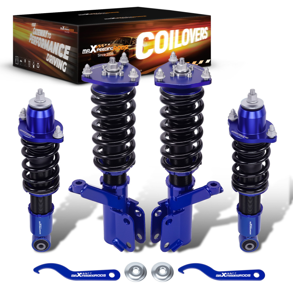 Coilovers Shock Struts Kit compatible for Honda Civic Coilover ES1 compatible for Honda Civic EU3 2001-05