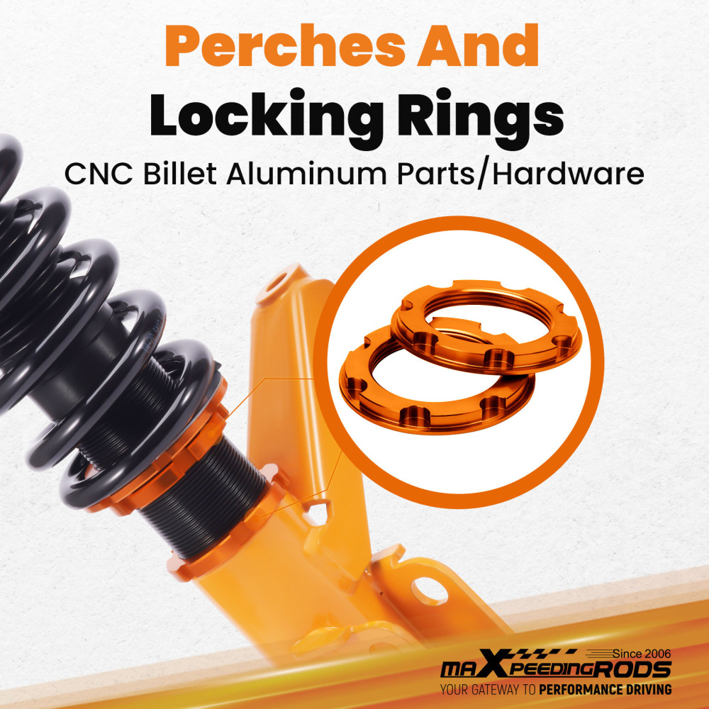 Coilover Suspension Kit compatible for Honda Civic VII MK7 EM2 2001-2005 DX/EX/GX/HX/LX/Si