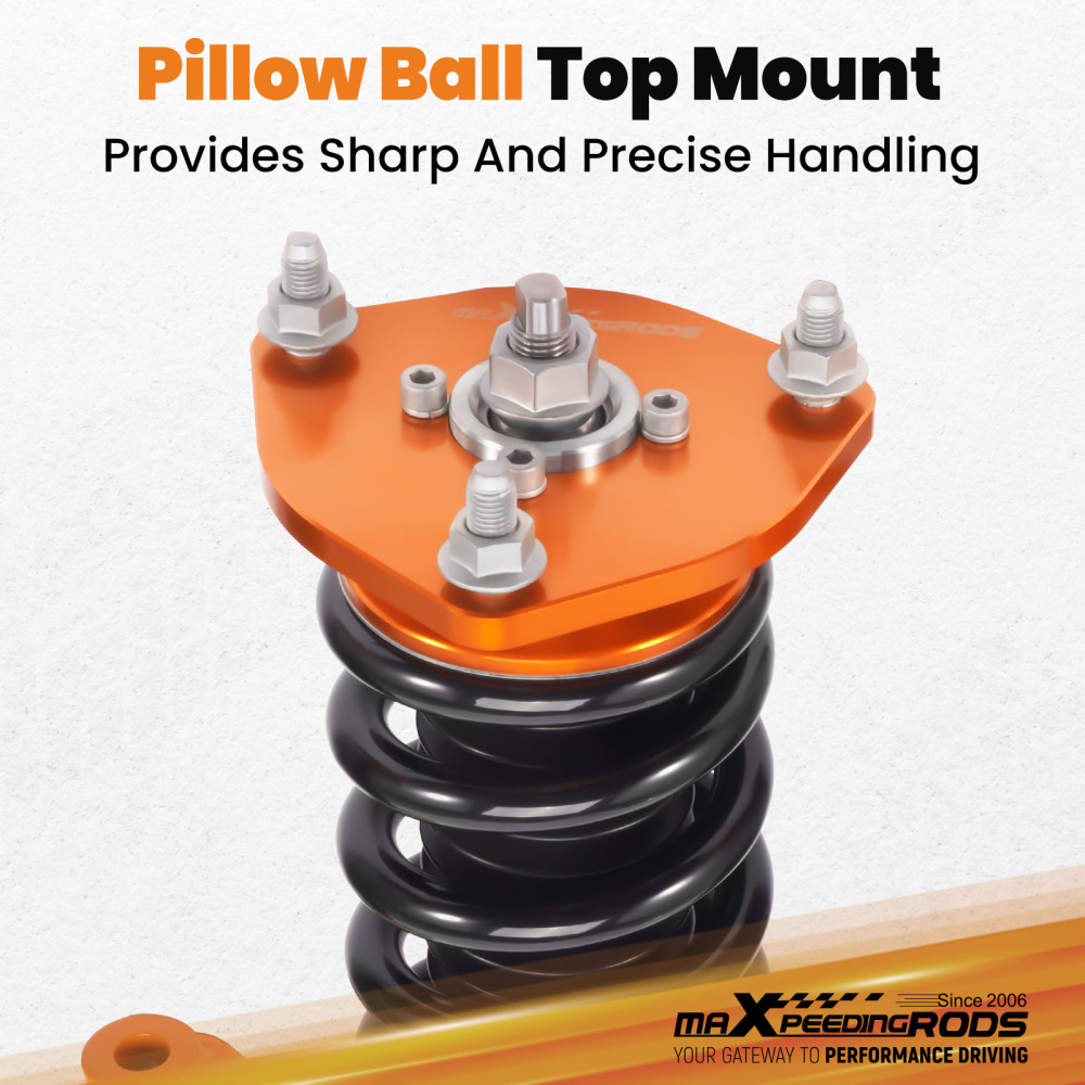 Coilover Suspension Kit compatible for Honda Civic VII MK7 EM2 2001-2005 DX/EX/GX/HX/LX/Si