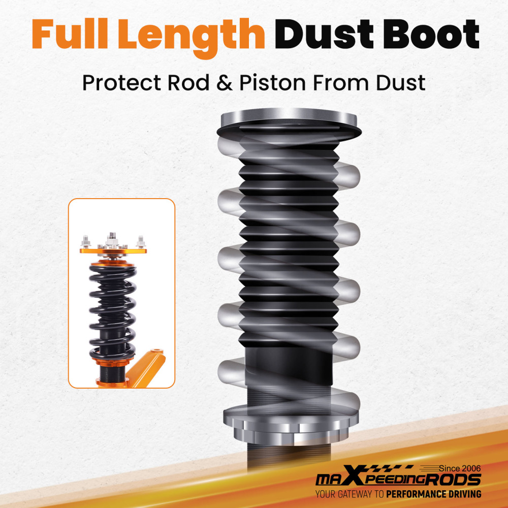 Coilover Suspension Kit compatible for Honda Civic VII MK7 EM2 2001-2005 DX/EX/GX/HX/LX/Si