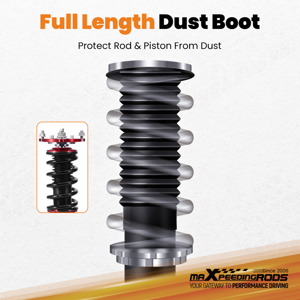 Coilovers Lowering Kit compatible for Honda Civic Coupe/ Sedan 16-21 FC (50mm)