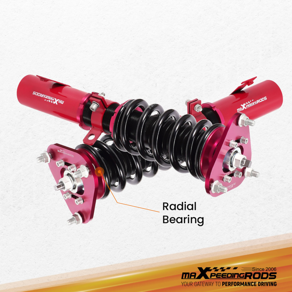 MaXpeedingrods Coilovers Lowering Kit compatible for Toyota Corolla 2003-2008 E120 E130