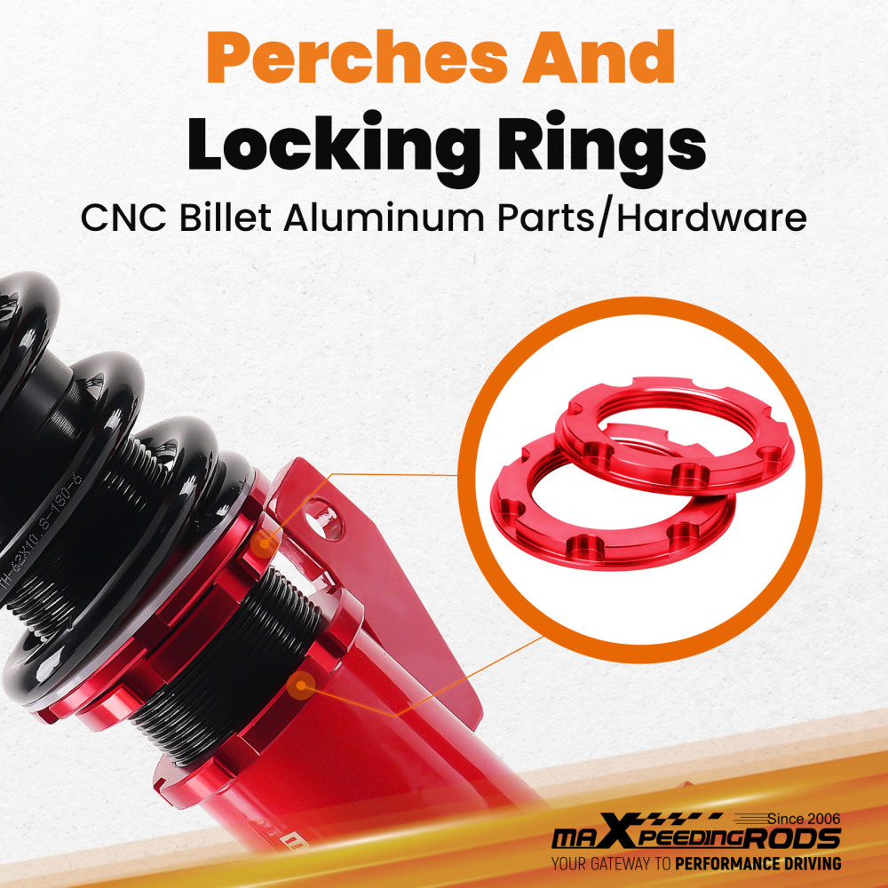 Coilovers Coil Springs Suspension Struts Shocks For 2009-2014 compatible for Nissan Cube Z12