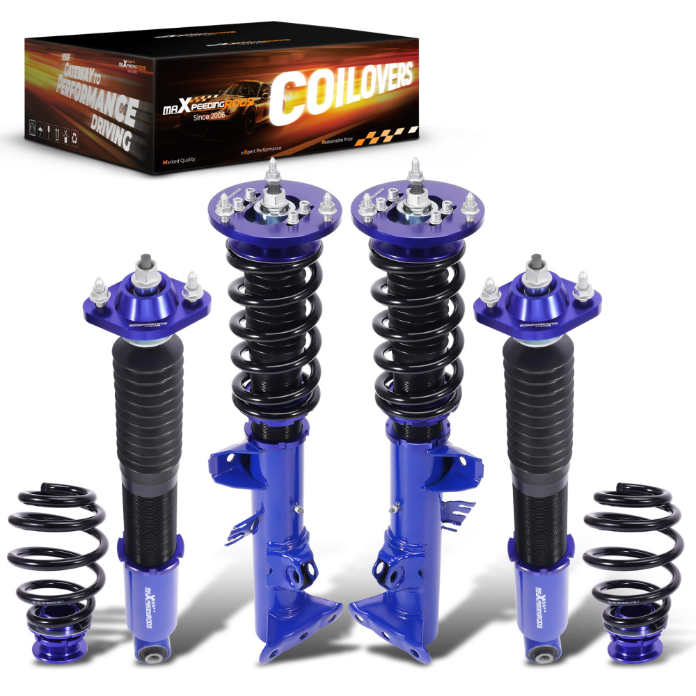 Coilover Shock Absorber Struts Height Adjustable Kit 1998 compatible for BMW E36 3 Series Lowering Kit