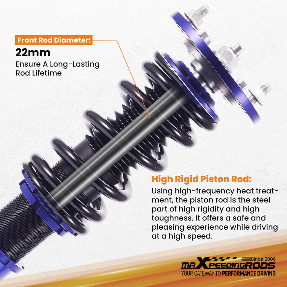 Coilover Kit compatible for Mitsubishi Eclipse MK2 D3A 1995-1999 2000 GT 2400 GS