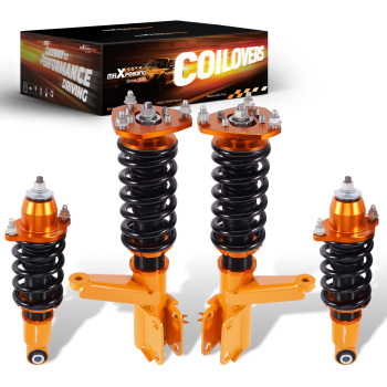 Compatible for Honda Element Adjustable Height Shock Absorbers Kit Coilovers 2003 - 2011  Lowering Kit