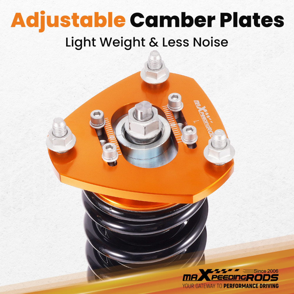 Compatible for Honda Element 2003 - 2011 Adjustable Height Shock Absorbers Coilover Kits
