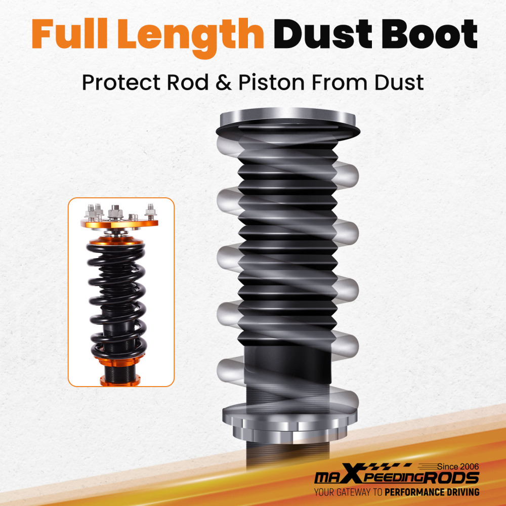 Compatible for Honda Element 2003 - 2011 Adjustable Height Shock Absorbers Coilover Kits