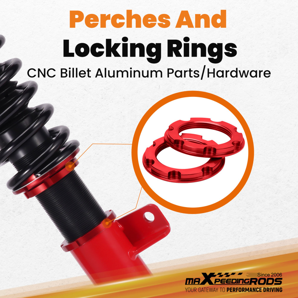 MaXpeedingrods Coilovers Lowering Suspension compatible for Kia Forte Sedan YD 14-18