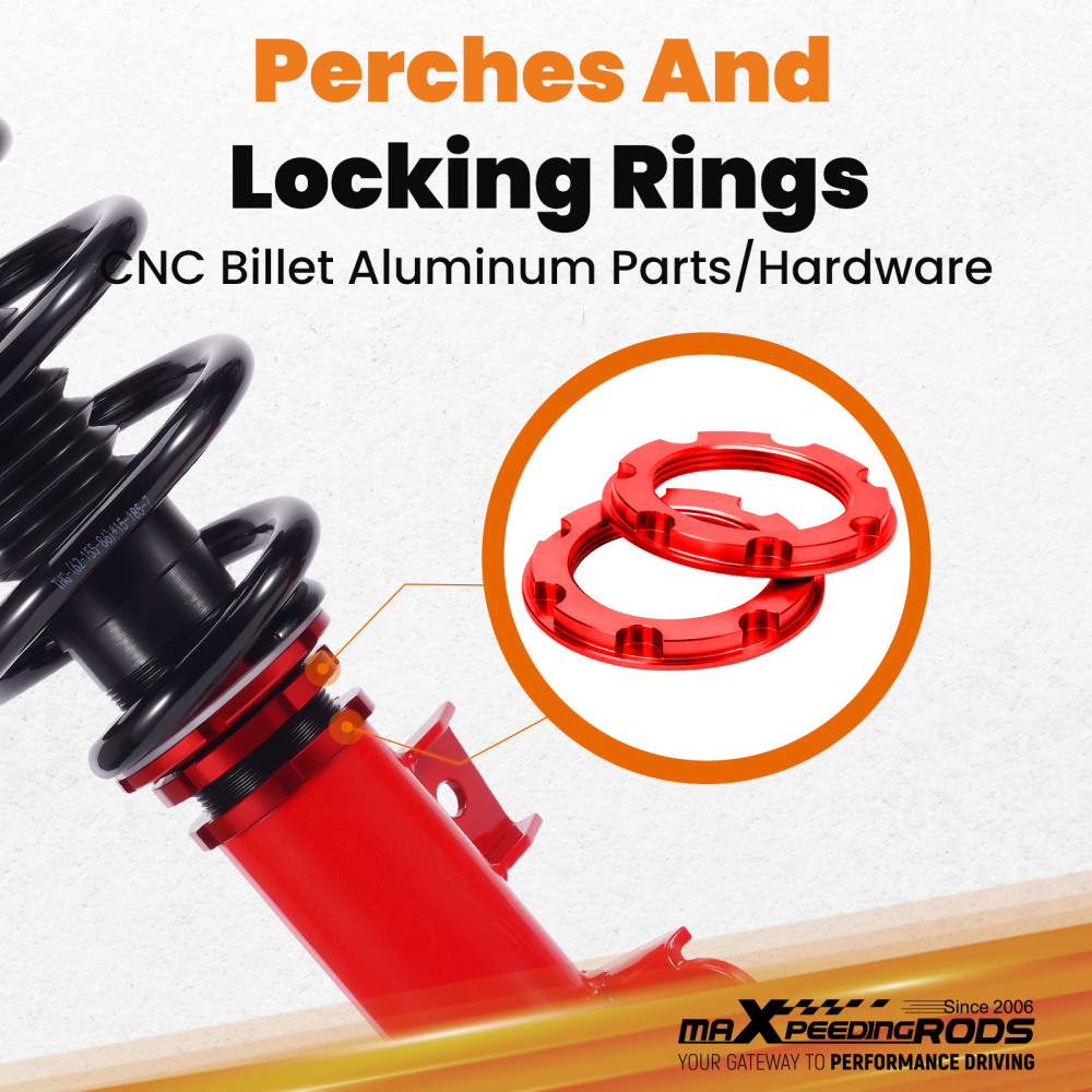 MaXpeedingrods COILOVER Suspension Lowering Kit compatible for Ford Fusion 2013-2020