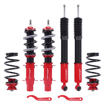 KIT Assetto Regolabile a Ghiera Ammortizzatore compatibile per VW Golf 4 IV 1J1 97-06