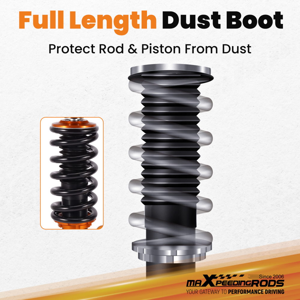 Tuning Coilover Kits compatible for Mazda 3 2004-2013 Adjustable Height Struts Shocks Lowering Kit
