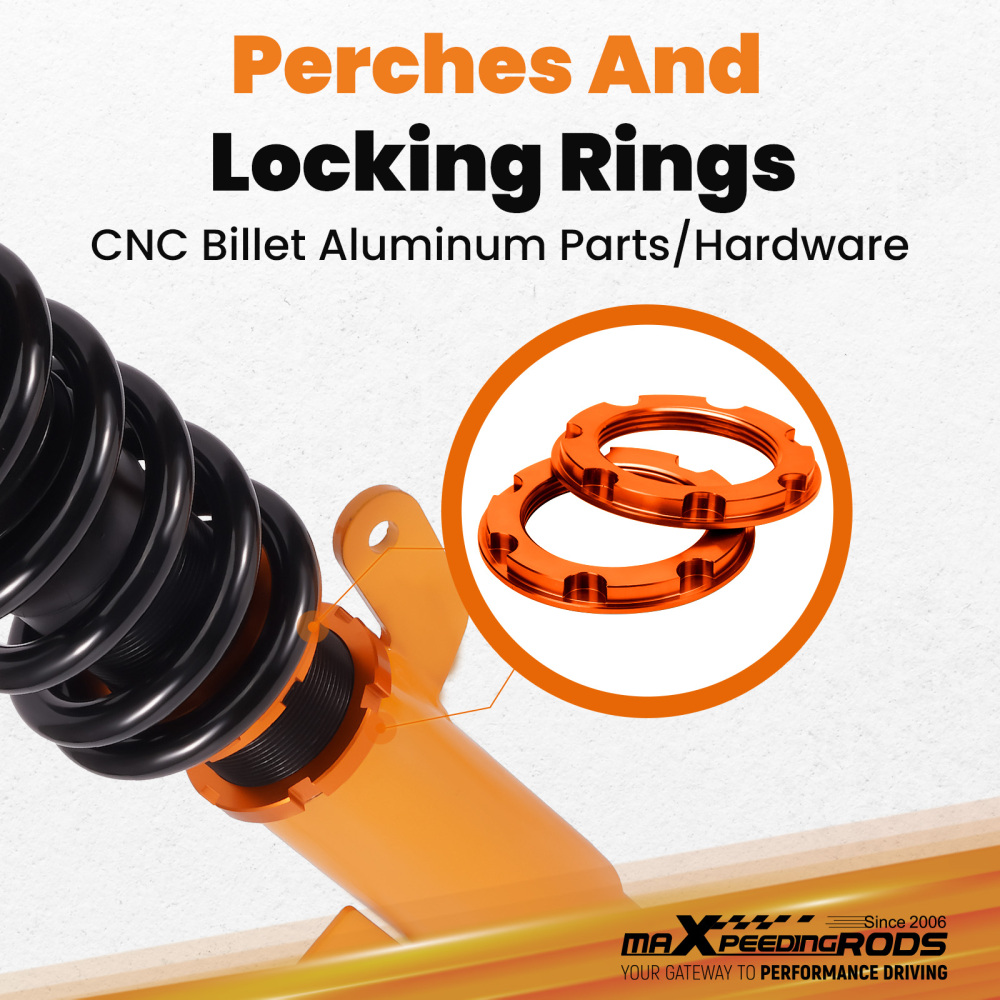 Coilover Suspension Strut Kit compatible for Mazda 3 BL BK Mazdaspeed 3 2005-2013