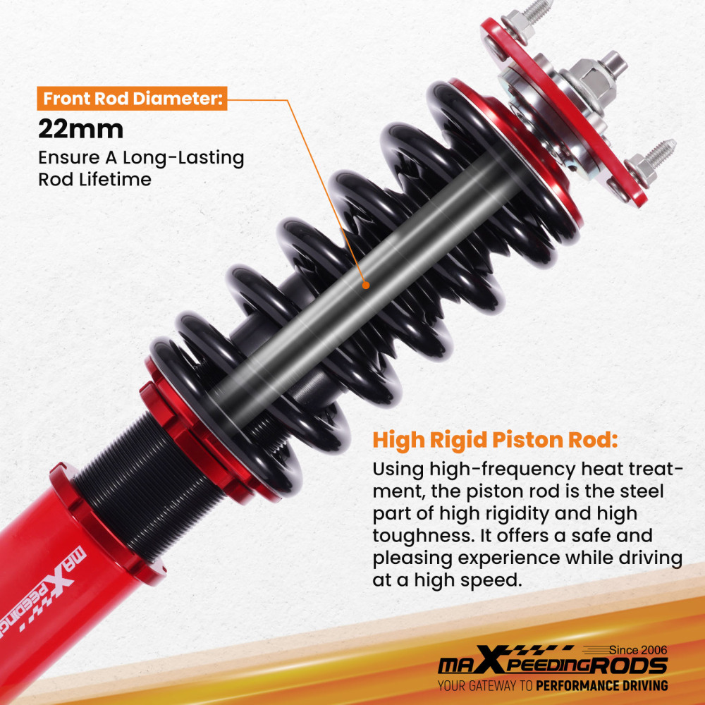 Coilovers Lowering Kit compatible for Mazda 6 2003 2004 2005 2006 2007 Shock Absorber