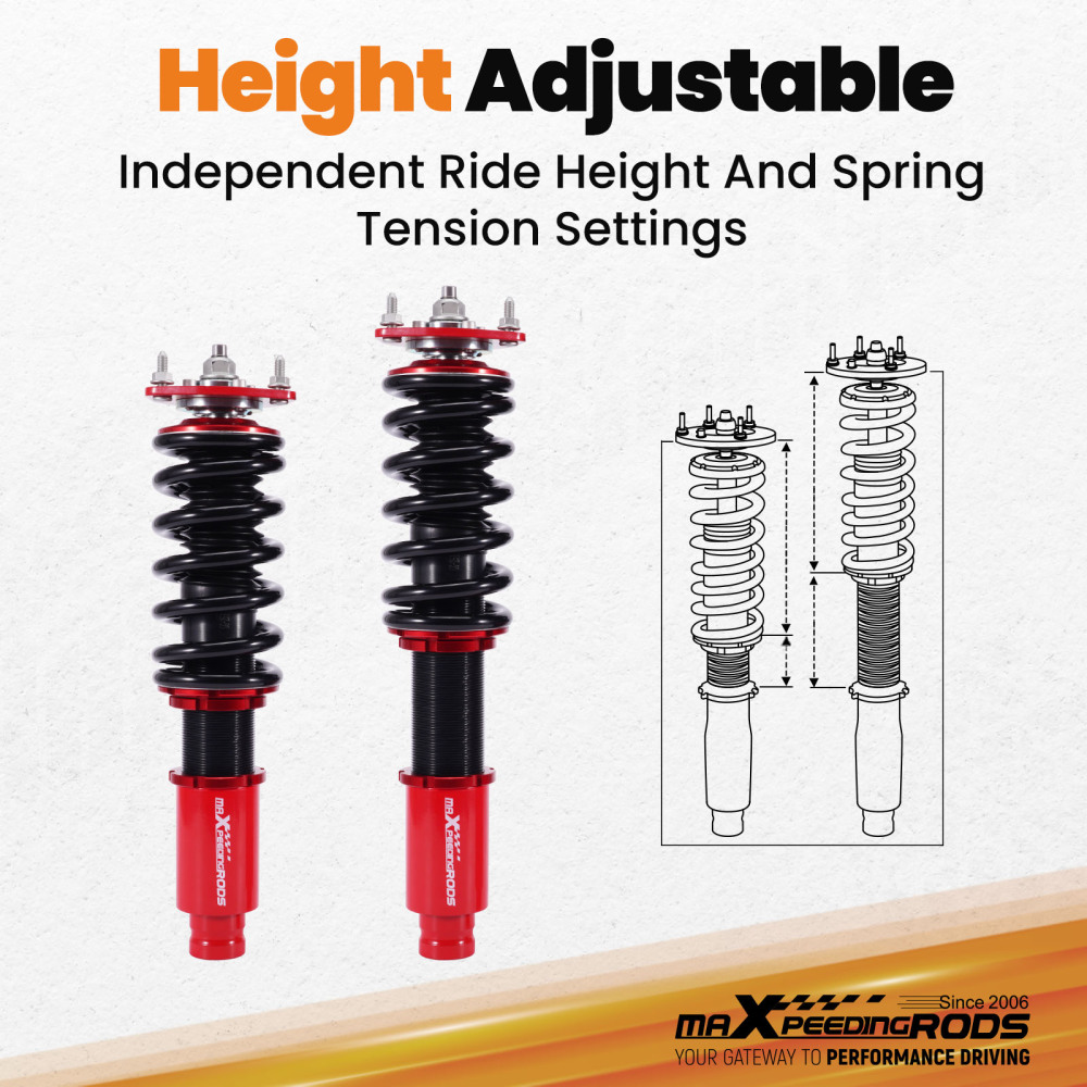 Coilovers Lowering Kit compatible for Mazda 6 2003 2004 2005 2006 2007 Shock Absorber