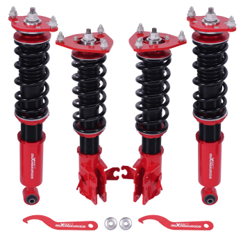 MaXpeedingrods Coilovers Suspension Lowering Kit compatible for Mitsubishi Mirage 97-01