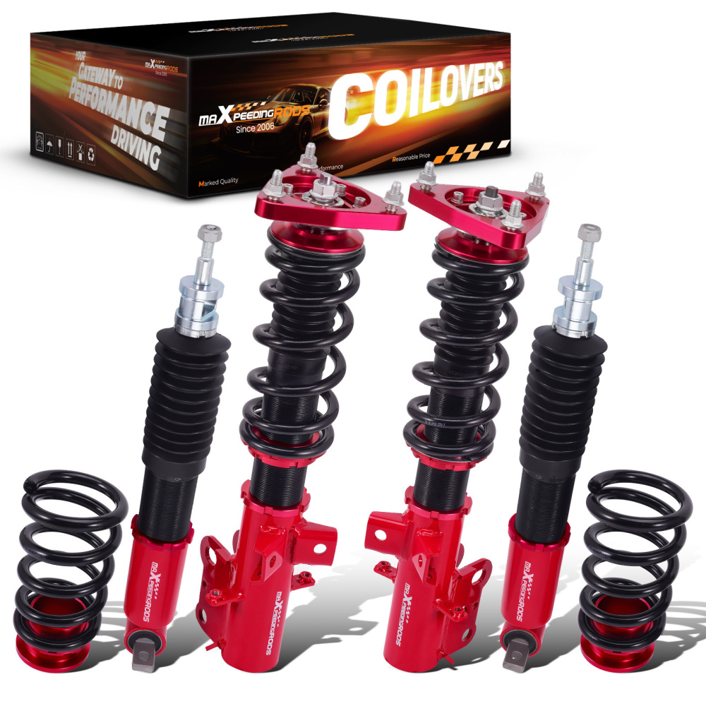 MaXpeedingrods Full Coilovers Adjustable Lowering Kit compatible for Ford Mustang 2015-2023