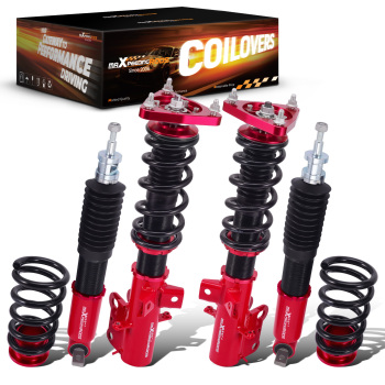 MaXpeedingrods Full Coilovers Adjustable Lowering Kit compatible for Ford Mustang 2015-2023