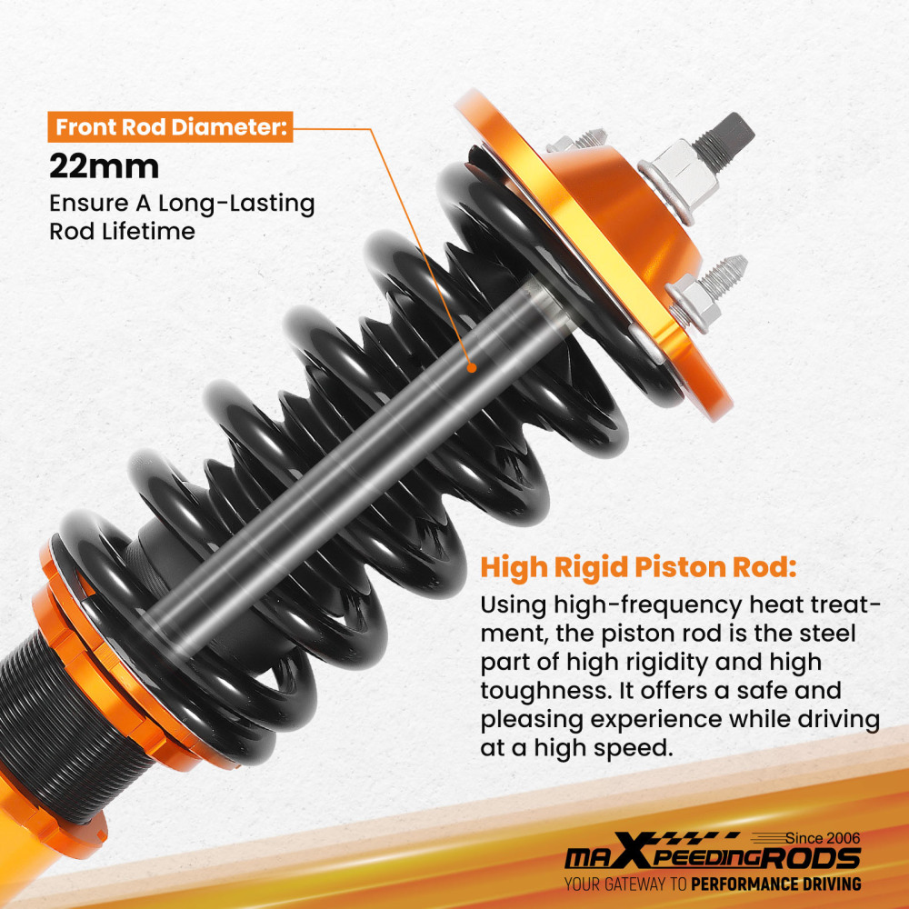 Ammortizzatori Suspension compatibile per MAZDA MIATA MX 5 NA NB 90-98 Coilover Lowering Kit