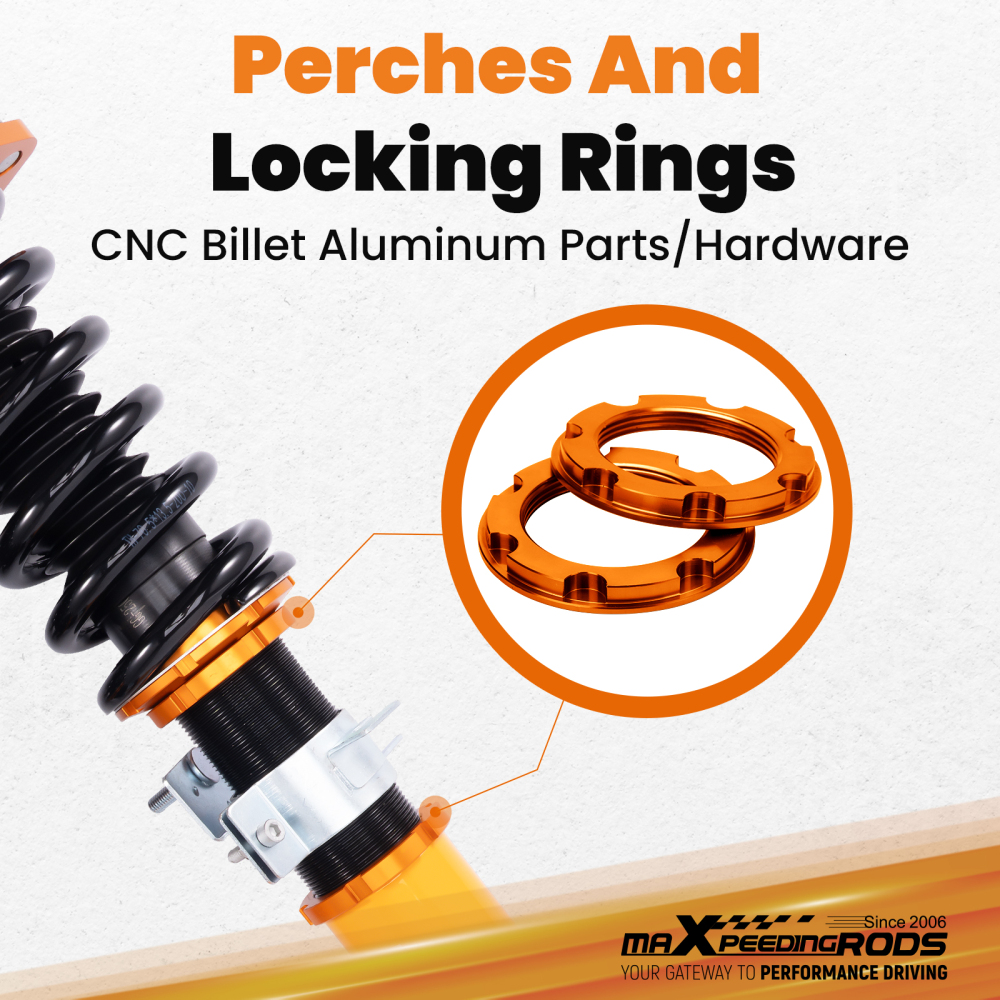 Coilovers Lowering Suspension Kit compatible for NISSAN 350Z 03-08 / Compatible for INFINITI G35 03-07