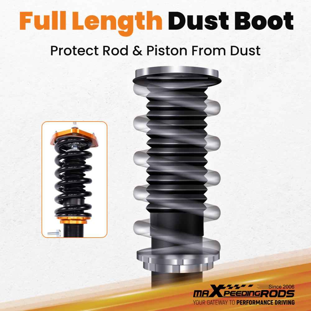 Coilovers Lowering Suspension Kit compatible for NISSAN 350Z 03-08 / Compatible for INFINITI G35 03-07