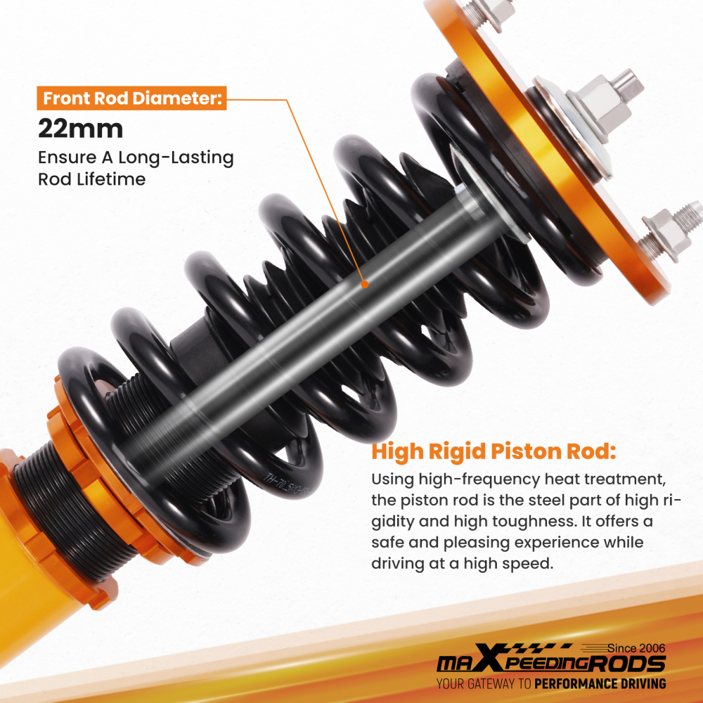 Full Height Adjustable Coilovers compatible for Nissan Skyline R33 ECR33 ER33 HR33 RB20E