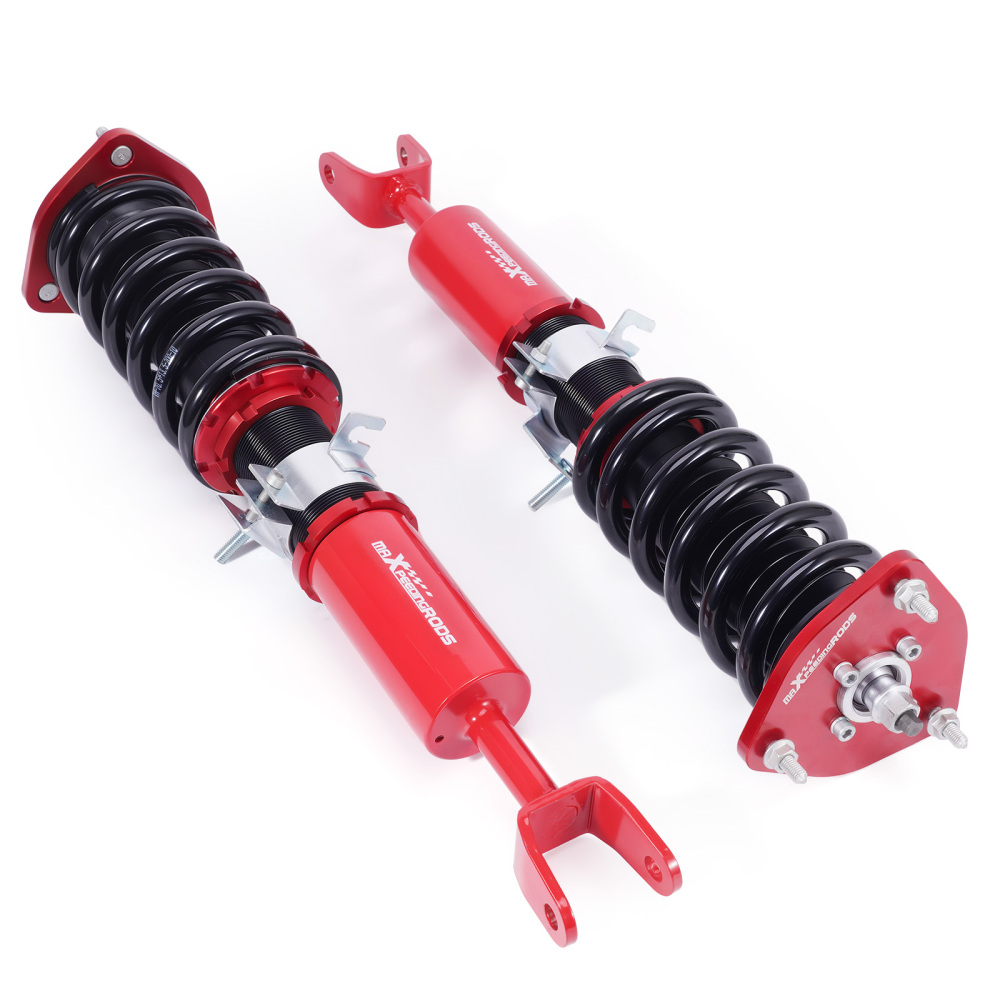 Kit di abbassamento delle sospensioni compatibile per Nissan Fairlady 350Z Z33 03-08 Adj. Ammortizzatore (Set di 4) Lowering Kit