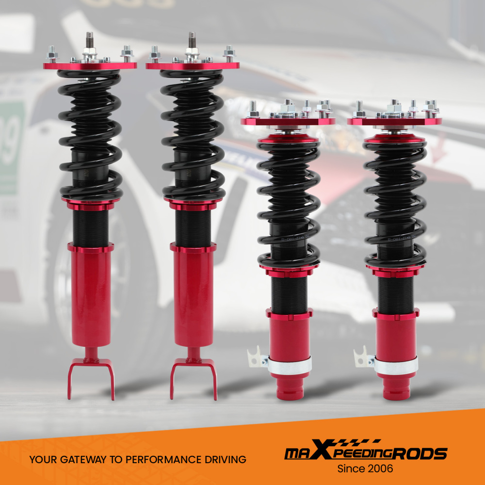 Ammortizzatori Coilover Suspension compatibile per Honda Prelude 4 5 IV V 2.0 2.2 16V 92-01 Lowering Kit
