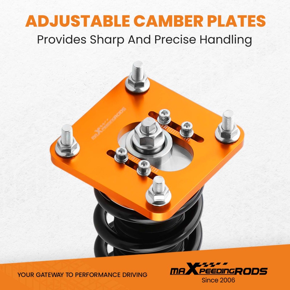 Coilovers Kit compatible for Mazda Protege SE Model 1.6L Adjustable Height Shock Struts Lowering Kit