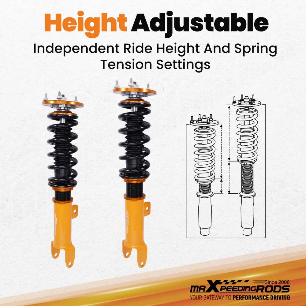 Coilovers Suspension Kit compatible for Dodge Challenger Sxt compatible for Srt Coupe 2-door 2011-2022