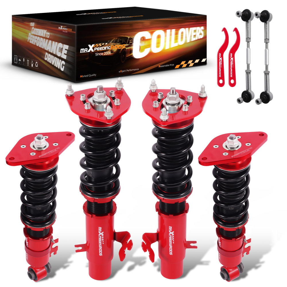Kit Assetto a Ghiera Ammortizzatori compatibile per Mini R56 R57 R58 R59 Cooper / Cooper D