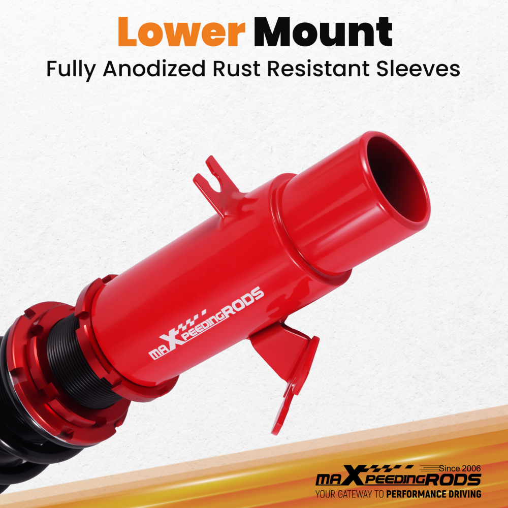 Kit Assetto a Ghiera Ammortizzatori compatibile per Mini R56 R57 R58 R59 Cooper / Cooper D