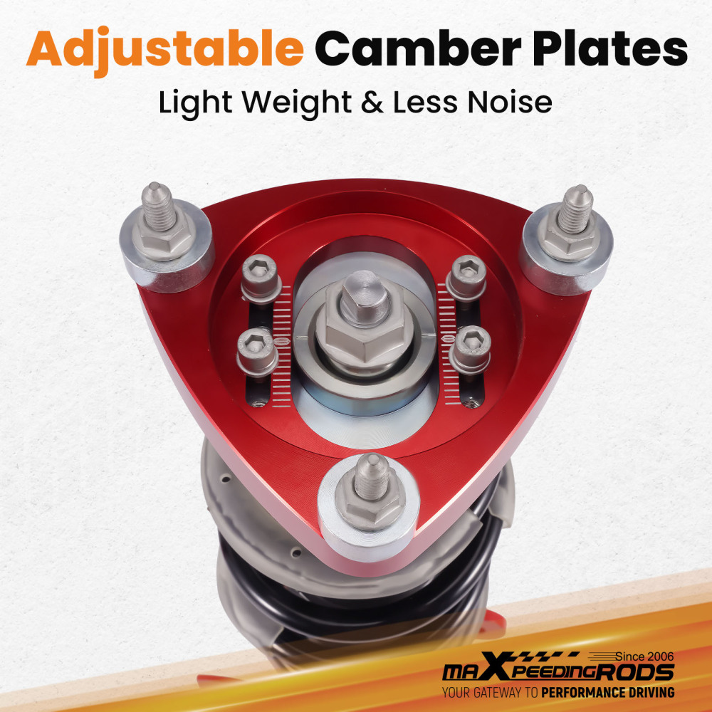 Coilovers compatible for Volvo S40/V50 compatible for Fwd 04-12 1.6 1.8 2.0 2.4 T5 D5 D4 D3