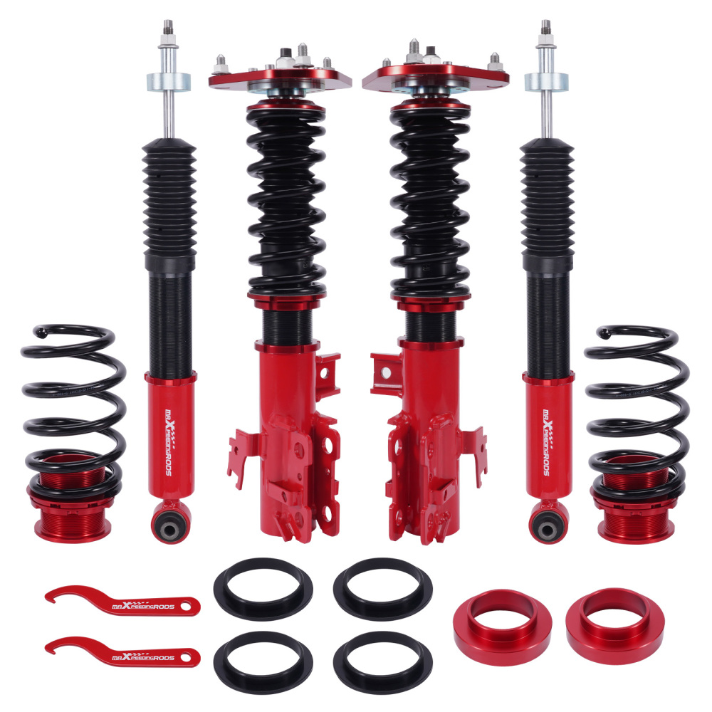 Front Rear Coilovers Suspension Kit For 2008-2015 compatible for SCION XB Base Wagon 2.4L